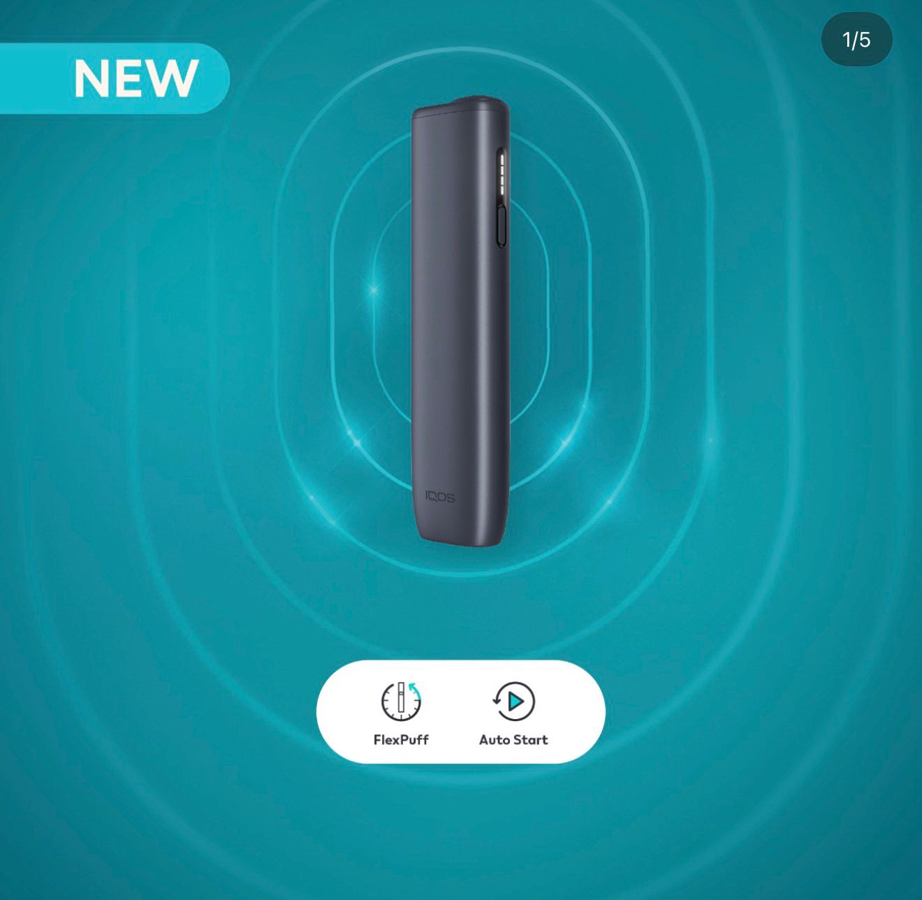IQOS ILLUMA i ONE Siyah — Ankara hızlı teslimat