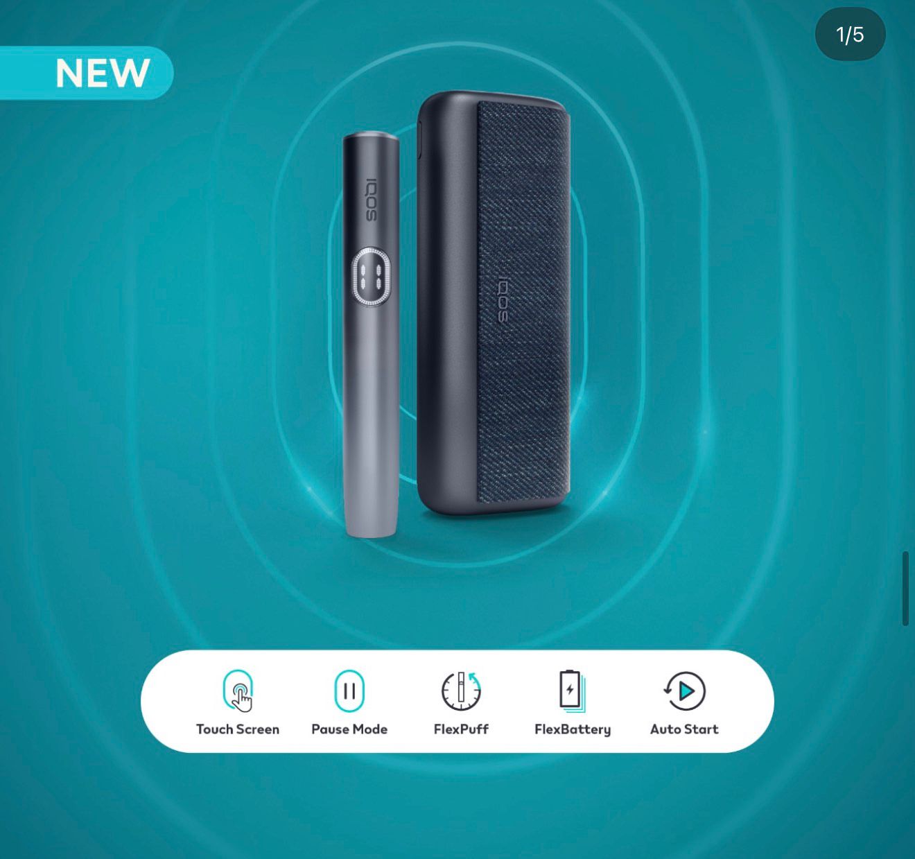 IQOS ILLUMA i PRIME Siyah — premium cihaz Ankara