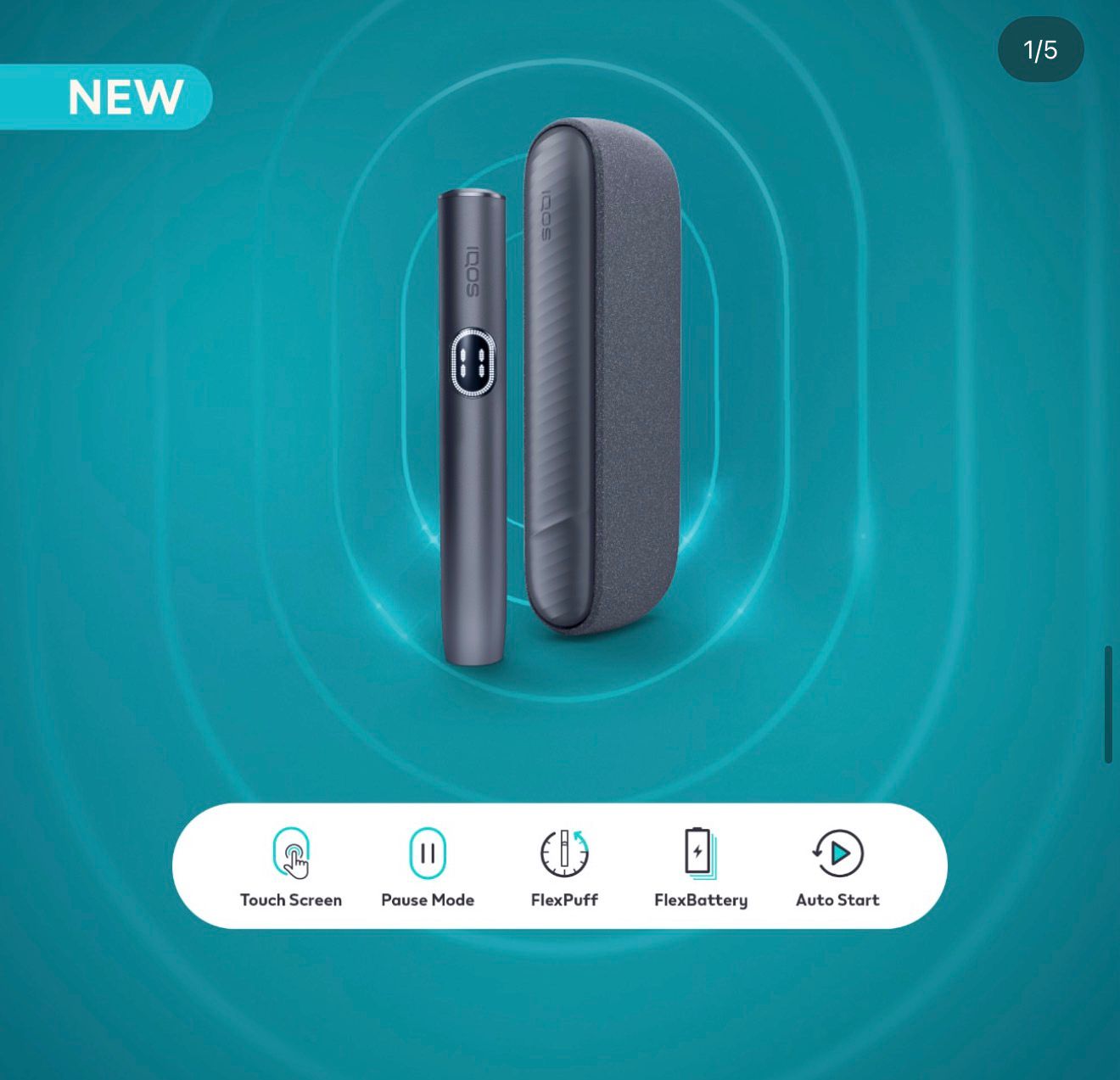 IQOS ILLUMA i Siyah — Ankara'da kapıda ödeme ile sipariş
